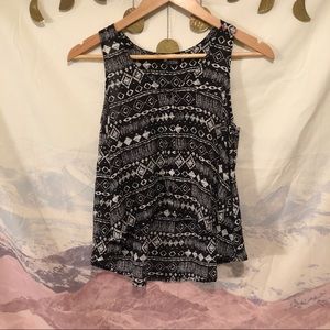 Urban Outfitters Sparkle & Fade Crop Top